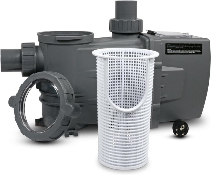 ECO Whisper SmartPro - Drehzahlgeregelte Energiesparpumpe mit 19,54 m³/h Leistung - 750W - Flüsterle