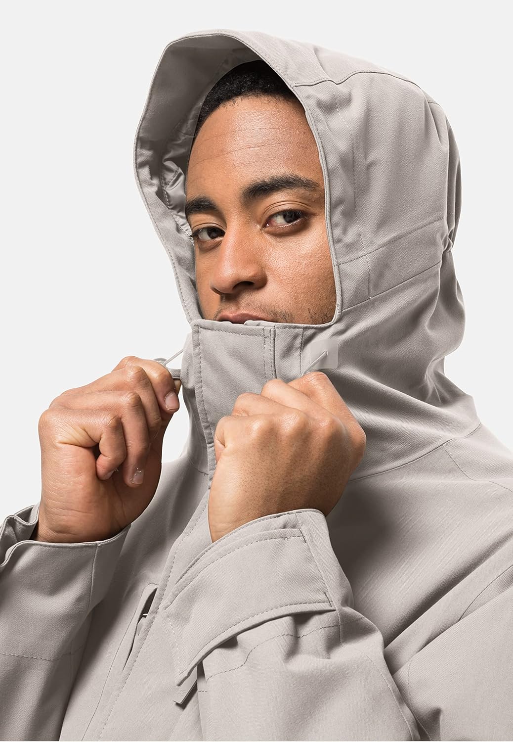 Jack Wolfskin Herren West Coast Jacket Wetterschutzjacke L Winter Pearl, L Winter Pearl