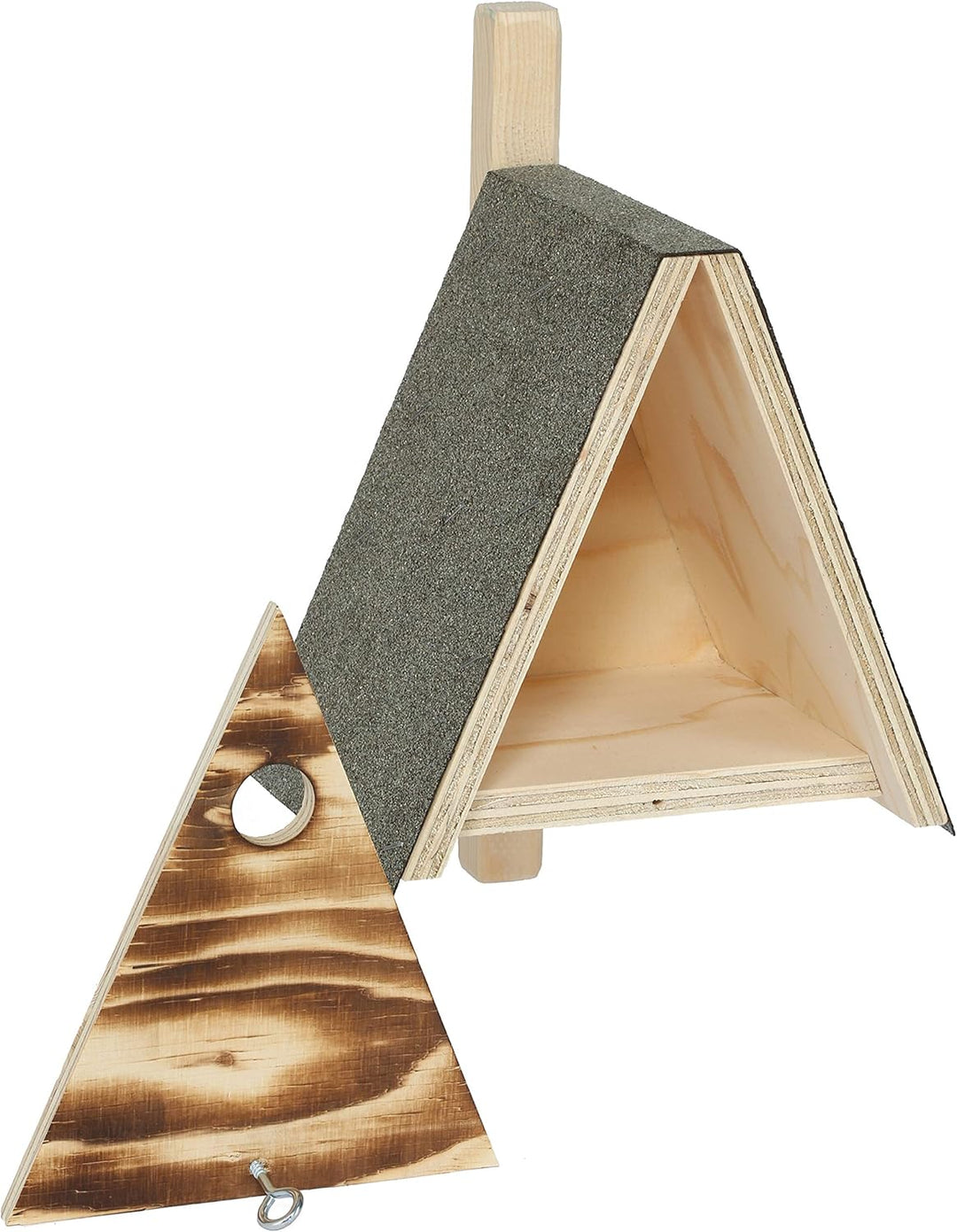 Dehner Natura Premium Wildvogel Nistkasten Domingo,Vogelhaus / Vogelnistkasten für Wildvögel, robust