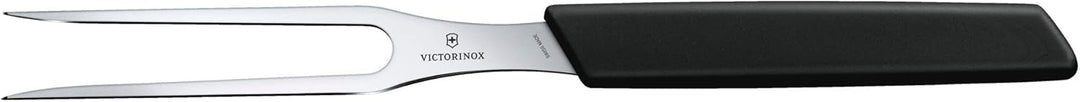 Victorinox Swiss Modern, Profi Tranchiergabel, Extra Scharfe Klinge, 15 cm, Robuster Kunststoffgriff