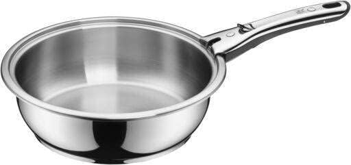 WMF Click&Serve Bratpfanne Induktion, ohne Edelstahlgriff, Cromargan Edelstahl beschichtet (ohne Ede