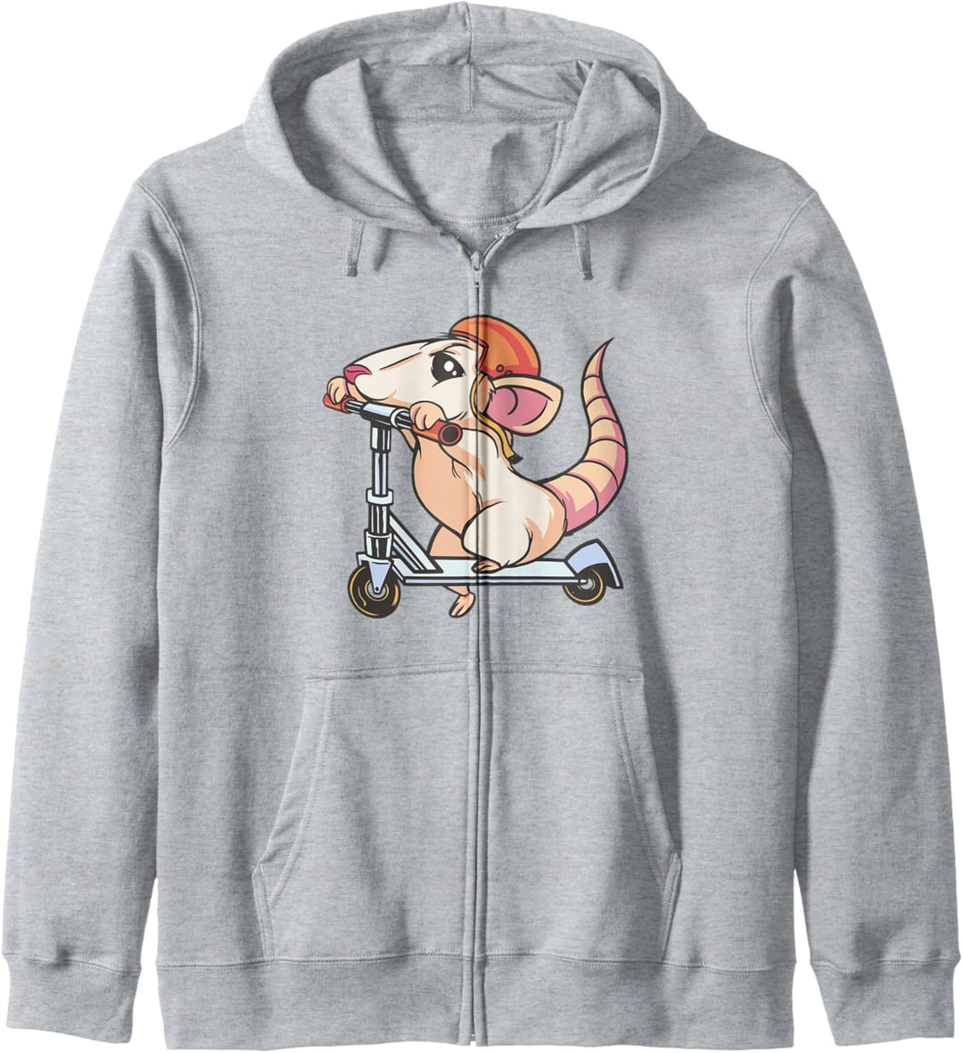 Ratte reitet Roller Pet Kapuzenjacke