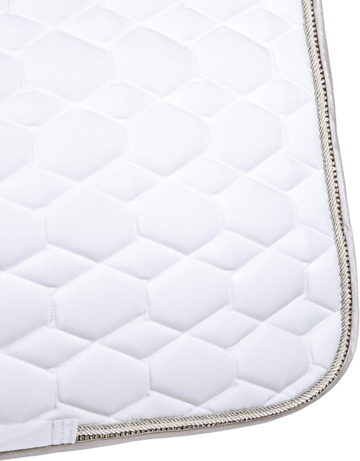 HKM 4057052129360 Schabracke -Crystal Fashion-1200 Weiss Pony Dressur