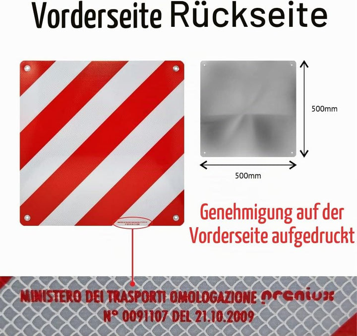 Cora 000103231 Zugelassene Warntafel