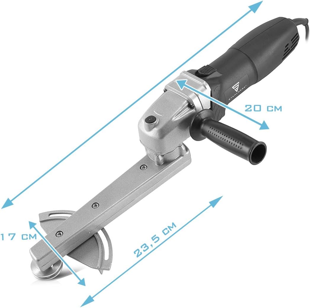 STAHLWERK Kehlnahtschleifer KS-800 ST mit 800 W Leistung Langhalsschleifer Kehlnaht Schleifmaschine