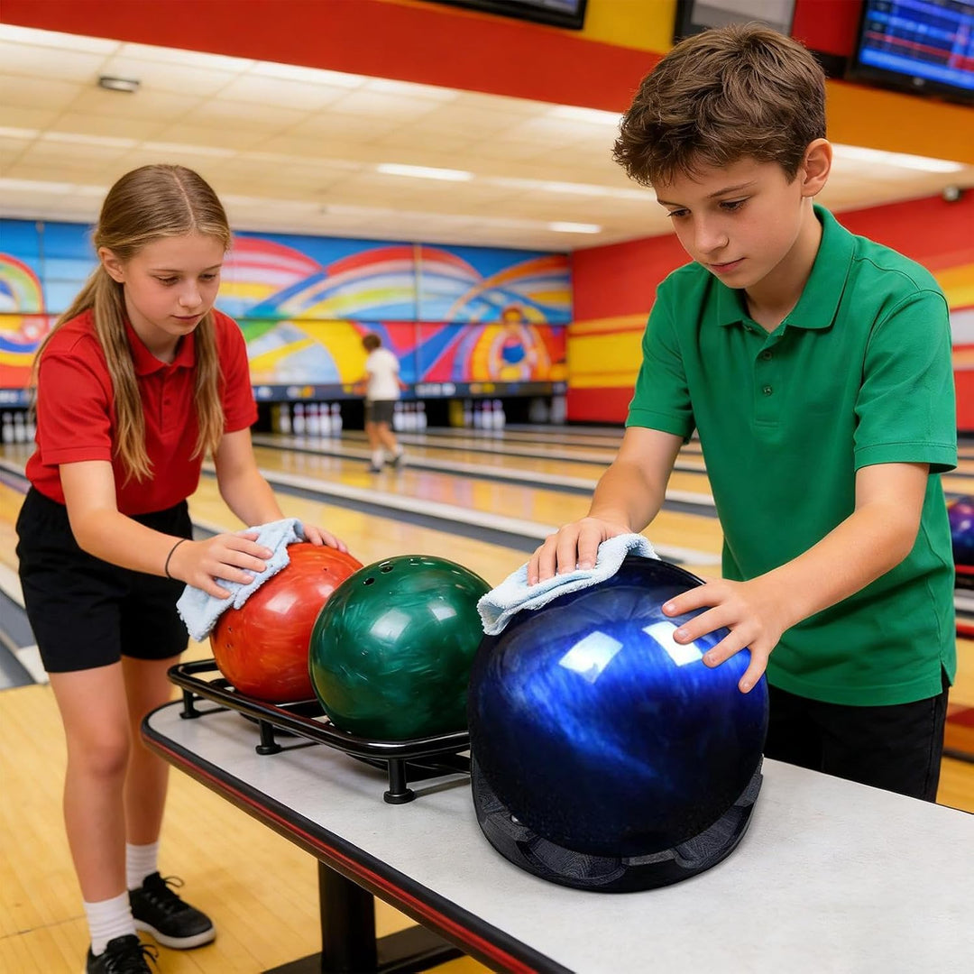Drehender Bowlingkugel-Cup-Ständer - 360 Grad Drehbar Multifunktions Griff rutschfest | Ersatzbälle