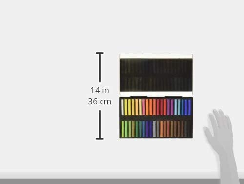 Conté a Paris 50209 (Künstlerkreide, Weiche Pastelle, verschieden Farben) 40er Set 40 Farben Set, 40