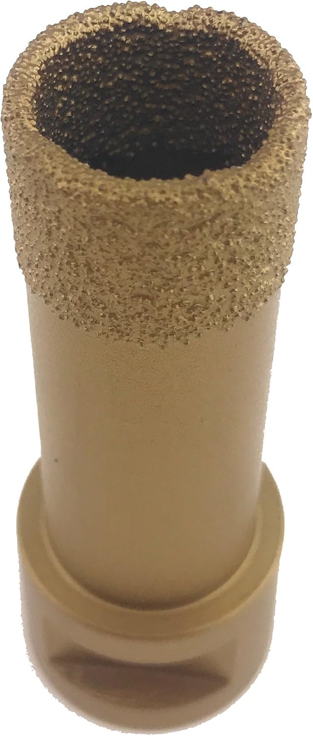 PRODIAMANT Profi Fliesenbohrer Fliese 22 mm x M14 Diamantbohrer Winkelschleifer für trockenbohren in