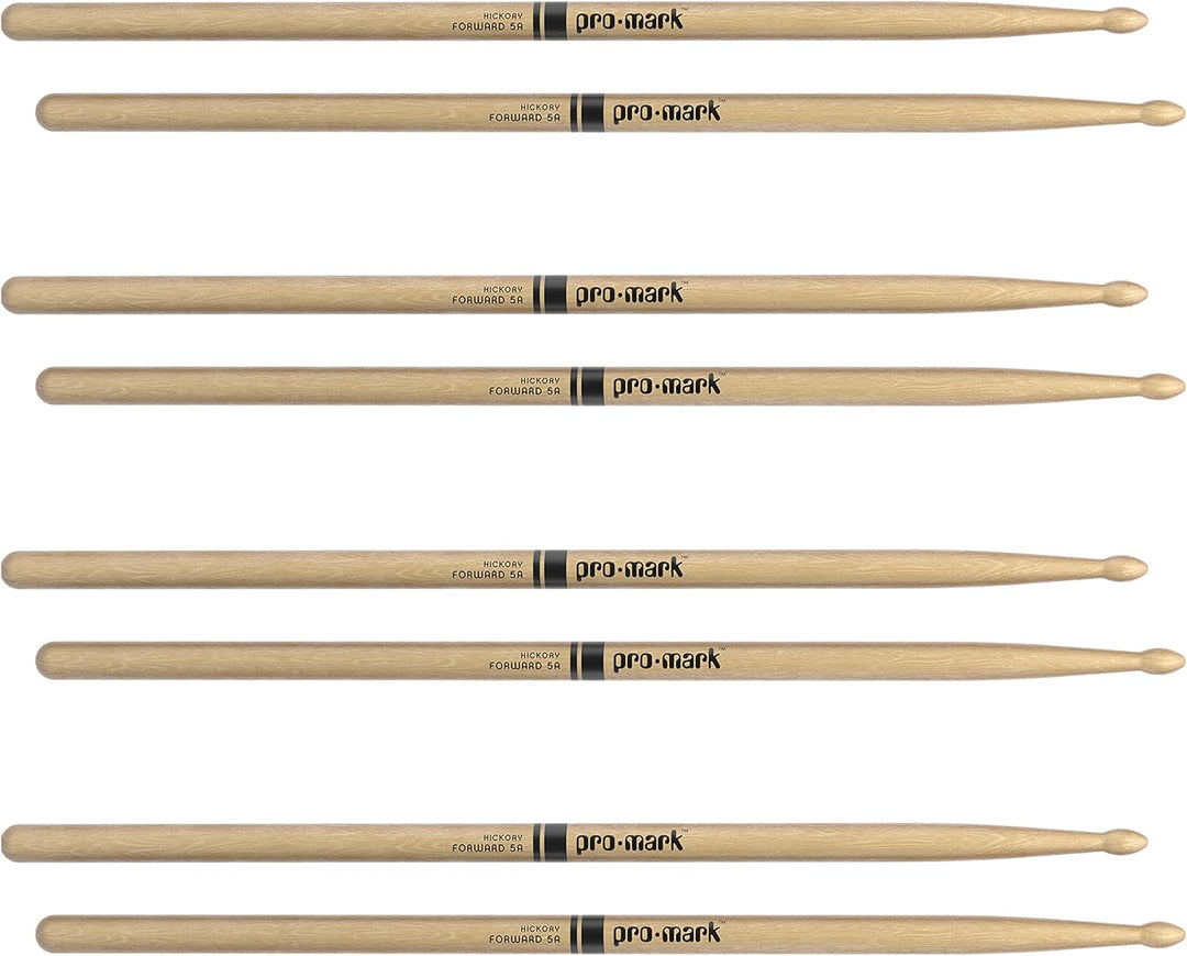 ProMark Drumsticks - Schlagzeug Sticks - Schlagzeugsticks - Klassischer Vorwärts Hickory 5A Drum Sti