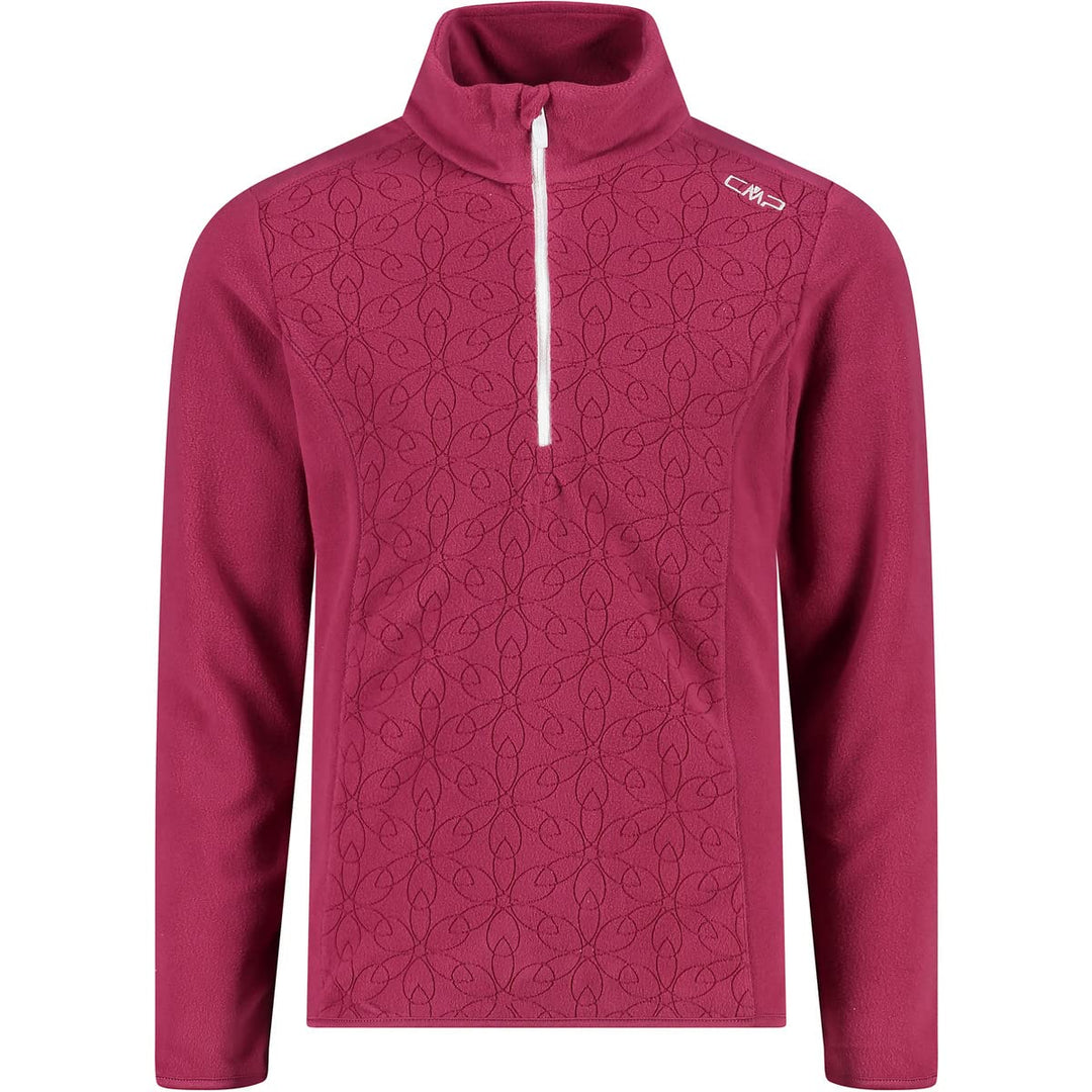 CMP Unisex Kinder Arktisches Fleece-Oberteil für Kinder Shirt 176 Sangria, 176 Sangria