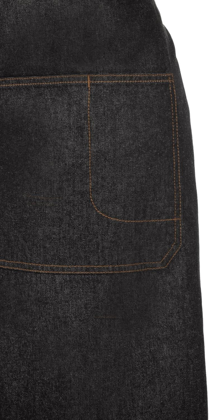 Chef Works Unisex Memphis Latzschürze, Schwarz, Einheitsgrösse Schwarz Memphis-Schürze, Schwarz Memp