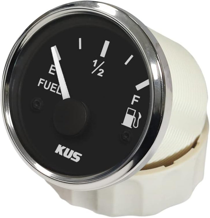 KUS Warranted Fuel Oil Füllstandsanzeige Messanzeige 0-190 Ohm Mit Hintergrundbeleuchtung 12V/24V 52