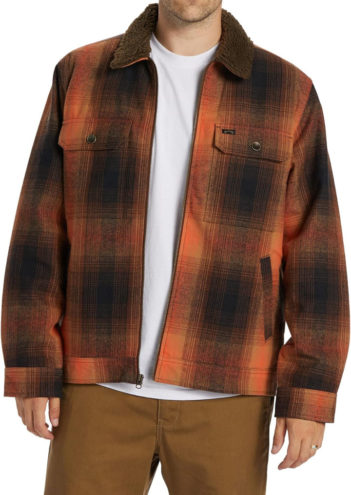 Billabong Herren Barlow Sherpa Windbreaker S braun, S braun
