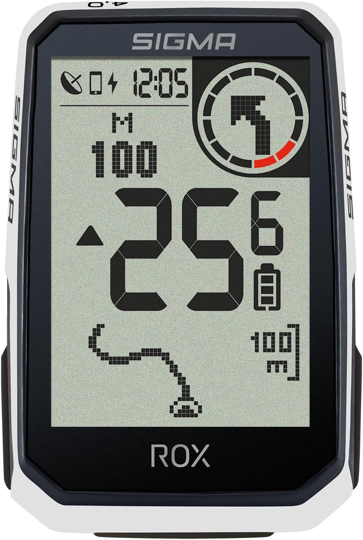 SIGMA ROX 4.0 ENDURANCE White Sensor Set | inkl. Sensorik &amp; OVERCLAMP BUTLER Sensor Set Weiss, Senso