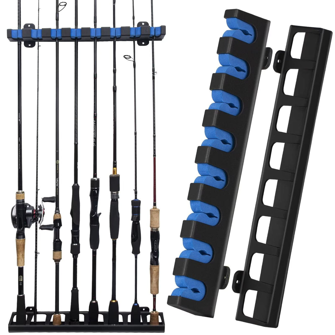 THKFISH Rutenständer Angelruten Angelrutenstände Angelrutenhalter Wand Vertikale/horizontale Angelru