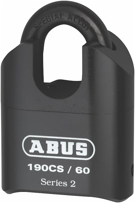 Abus - 190/60 60mm Kombinationsschloss Geschlossen Schäkel Carded 35833 - ABU.