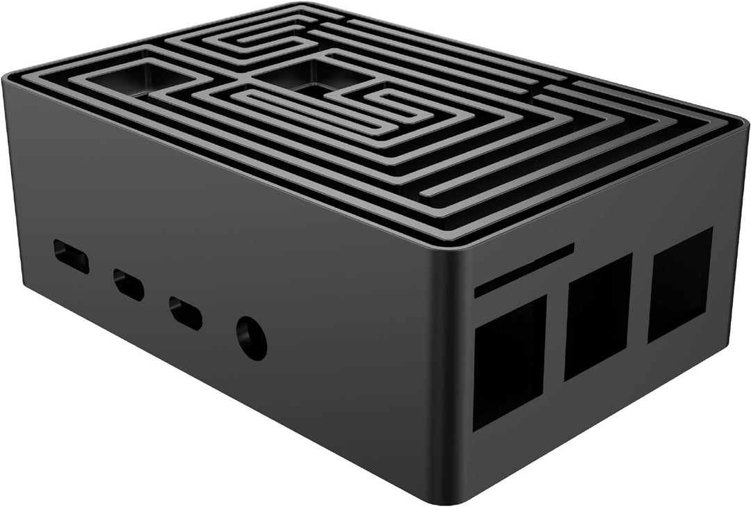Akasa Maze Raspberry Pi 4 Gehäuse, lüfterloses Gehäuse für Raspberry Pi 4 Modell B, Verdeckter Micro