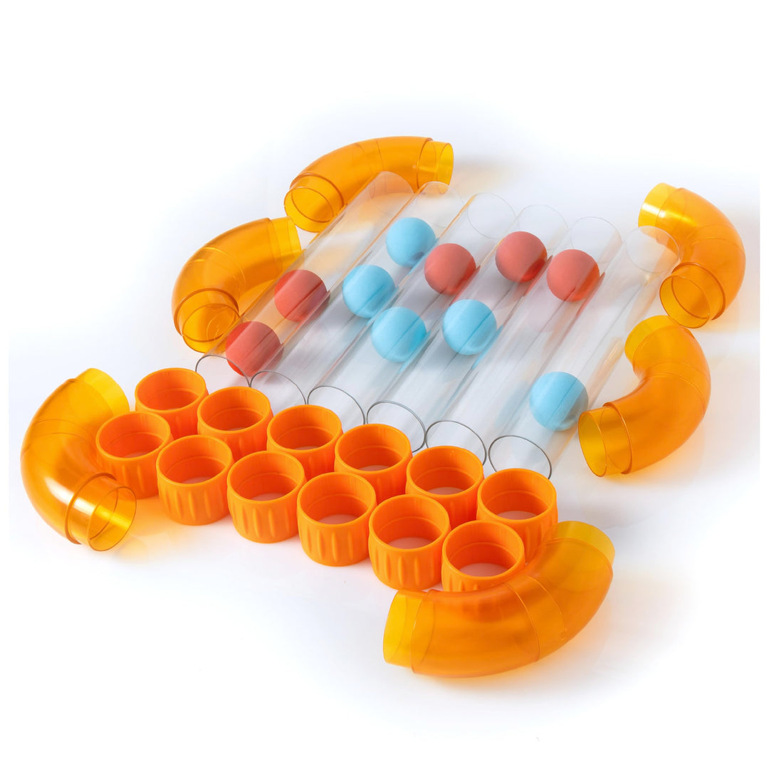 Fat Brain Toys Air Toobz Erweiterungspaket – Luftbetriebenes STEM-Bauspielzeug – Kinder &amp; Jugendlich