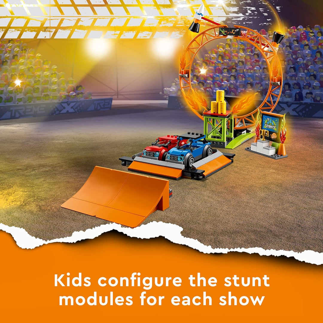 LEGO 60295 City Stuntz Stuntshow-Arena Standard Verpackung Single, Standard Verpackung Single