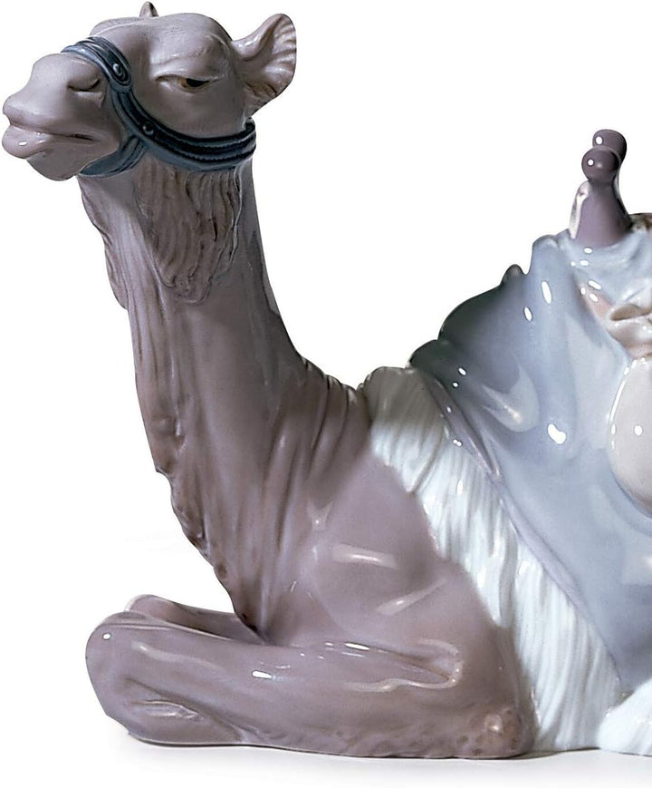 LLADRÓ Krippenfigur Das Kamel. Kamel (Krippenfigur). Porzellan.