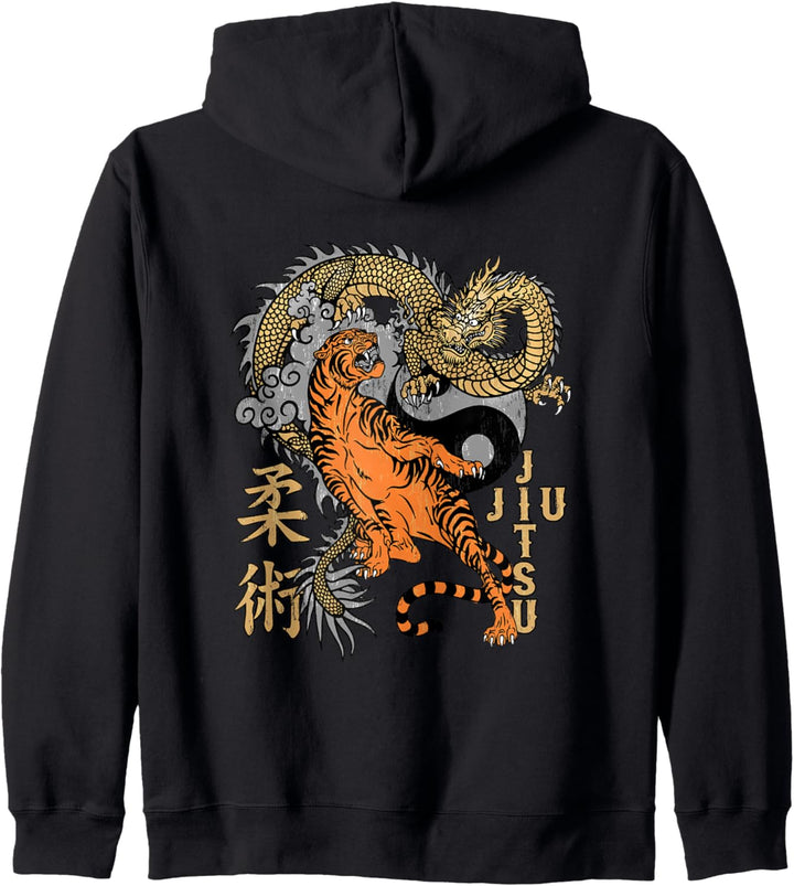 Jiu Jitsu - Tiger and Dragon Epic Submission Kapuzenjacke
