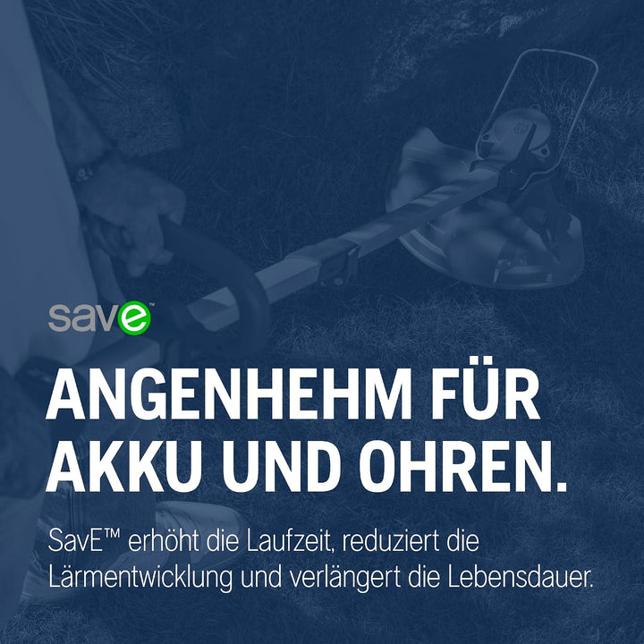 Husqvarna 215iL Akku-Rasentrimmer inkl. Akku und Ladegerät | Kabelloser Trimmer mit 36V bürstenlosem