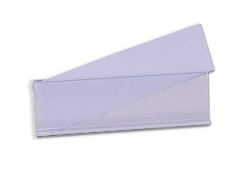 Selbstklebende Etikettenhalter für Einstecketiketten 500 mm Breit/Tickethalter/Etiketten Halter (26