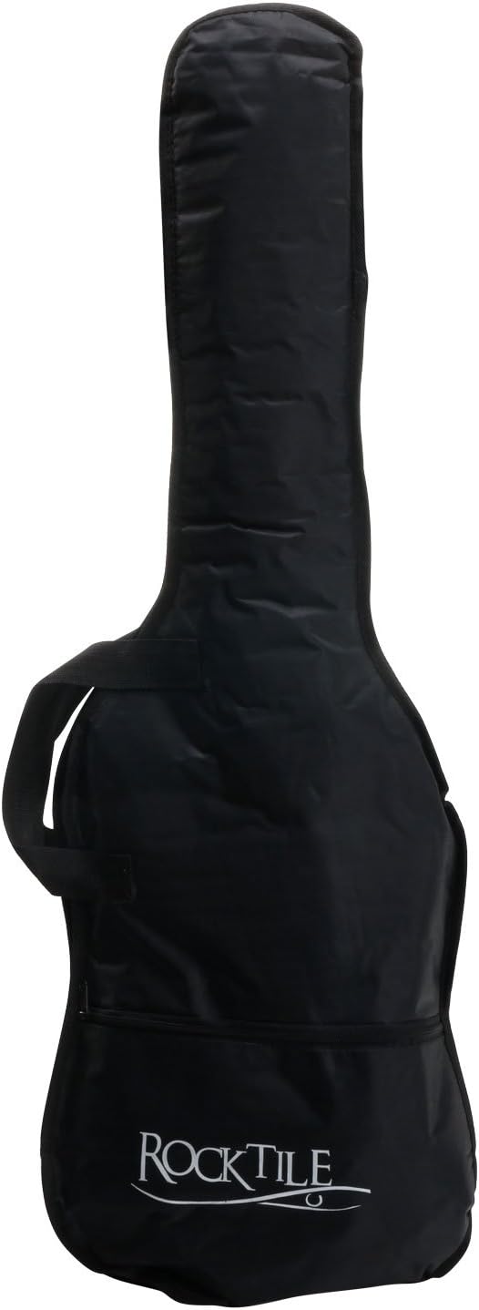 Rocktile Sphere Junior Black 3/4 E-Gitarre (weisses Schlagbrett, 1 Humbucker, 1 Single Coil, 22 Bünd