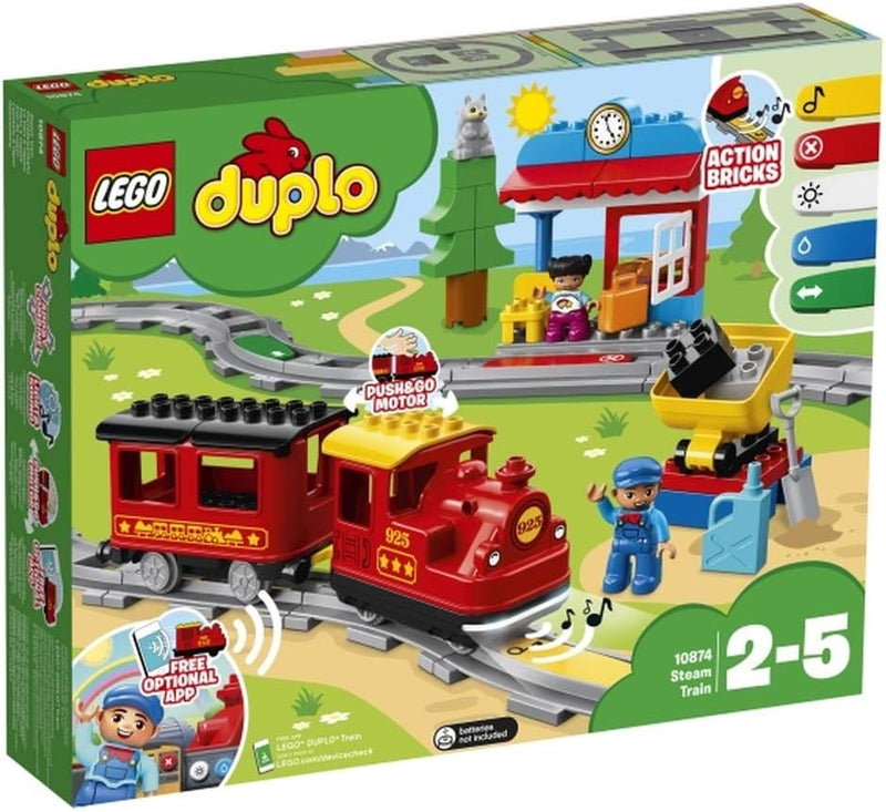 Unbekannt Lego® DUPLO® Dampfeisenbahn, 59 Teile