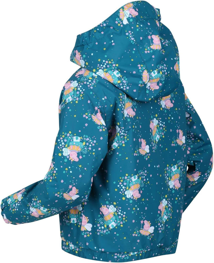 Regatta Unisex Kinder Peppa Muddy Puddle Jacket 6 Monate Gulfstream, 6 Monate Gulfstream