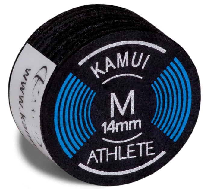 KAMUI Athlete Billard Billard Queue Tip Medium 14 mm – 1 Stück