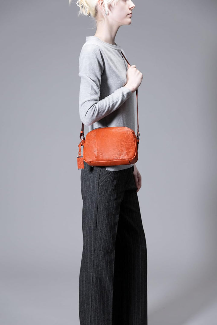 Picard Damen Schultertasche PURE aus Echtleder Klein, OneSize | mit Reissverschluss | Schultertasche