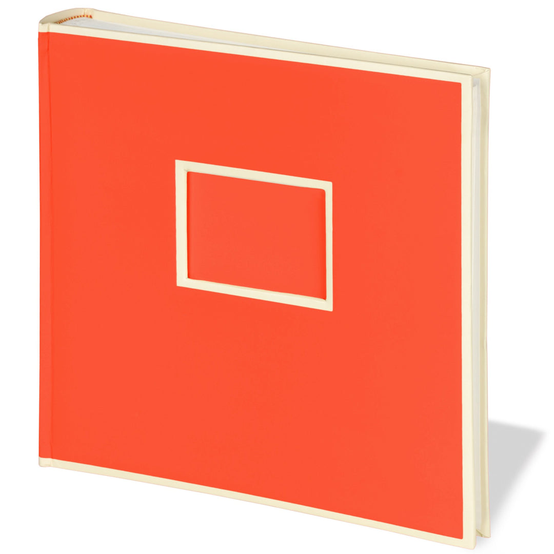 Semikolon 351105 Jumbo Album - 30x30 cm, 100 Seiten cremefarben, für 10x15 Fotos, mit Pergaminpapier