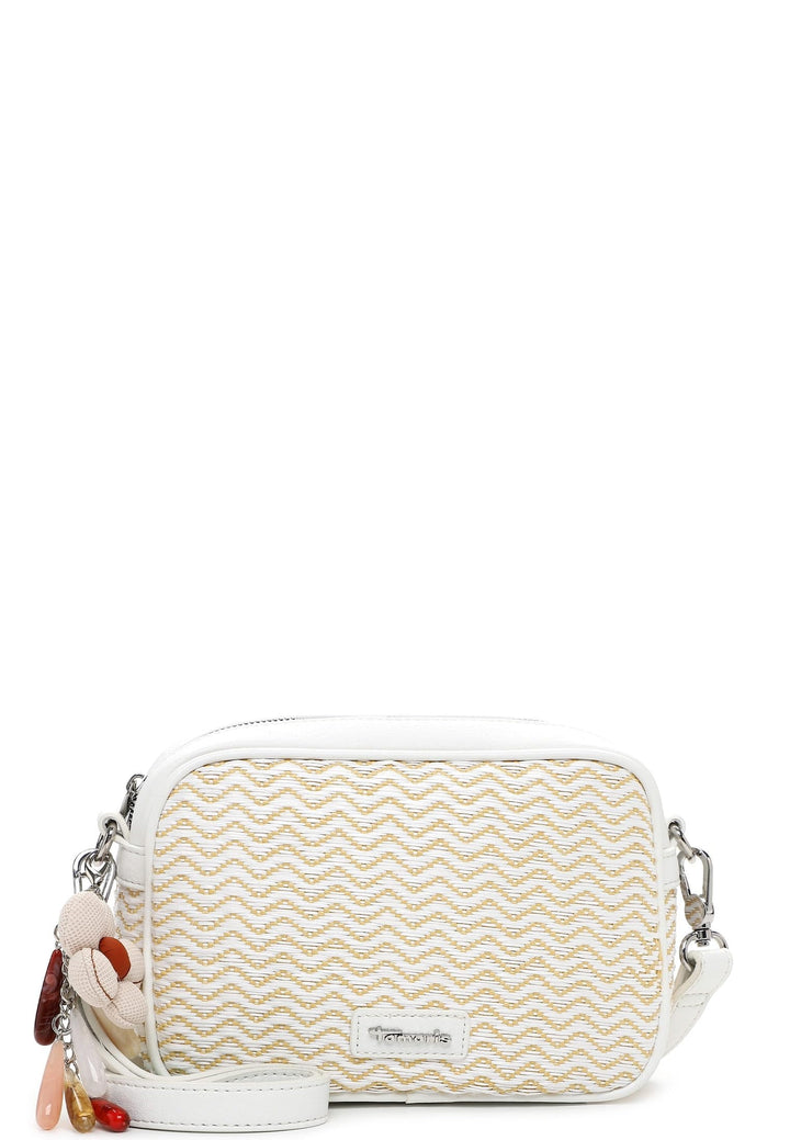 Tamaris Umhängetasche TAS Konstantina 34260 Damen Handtaschen Zweifarbig Weiss Einheitsgrösse, Weiss
