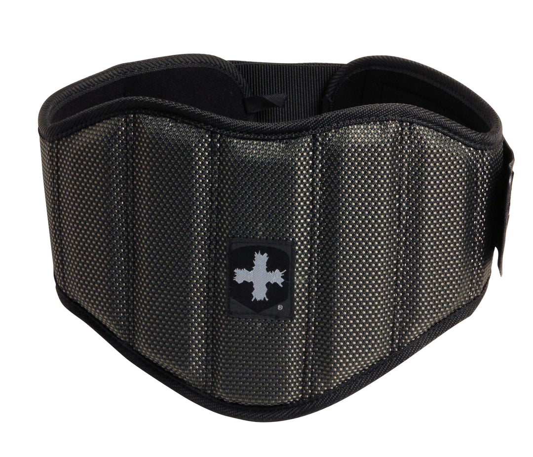 Harbinger Nylon Gewichthebergürtel für Gewichtheber, Fitness Krafttraining FirmFit Gürtel 19 cm M, F