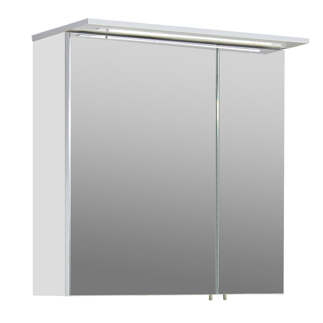 Schildmeyer 126759 Spiegelschrank, melaminharzbeschichtete Spanplatte, weiss, 60 x 15,8 x 72,3 cm 60