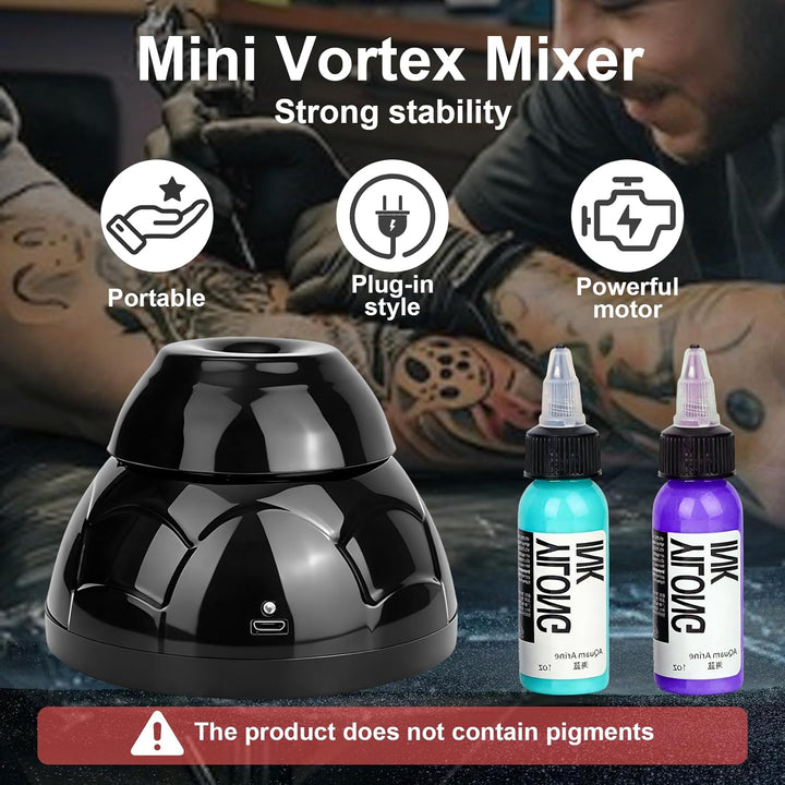 Vortex Mixer Schüttler, 5200 U/min Mini Vortex Paint Mixer, Paint Shaker für Nagelstudios, Farbschüt