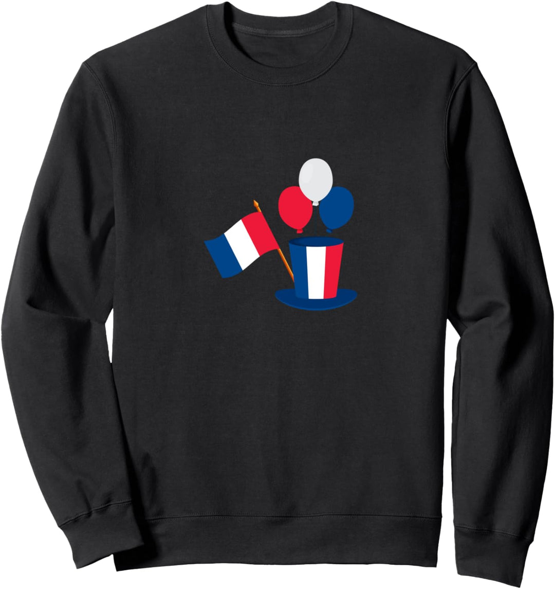 Französische Flagge Sweatshirt