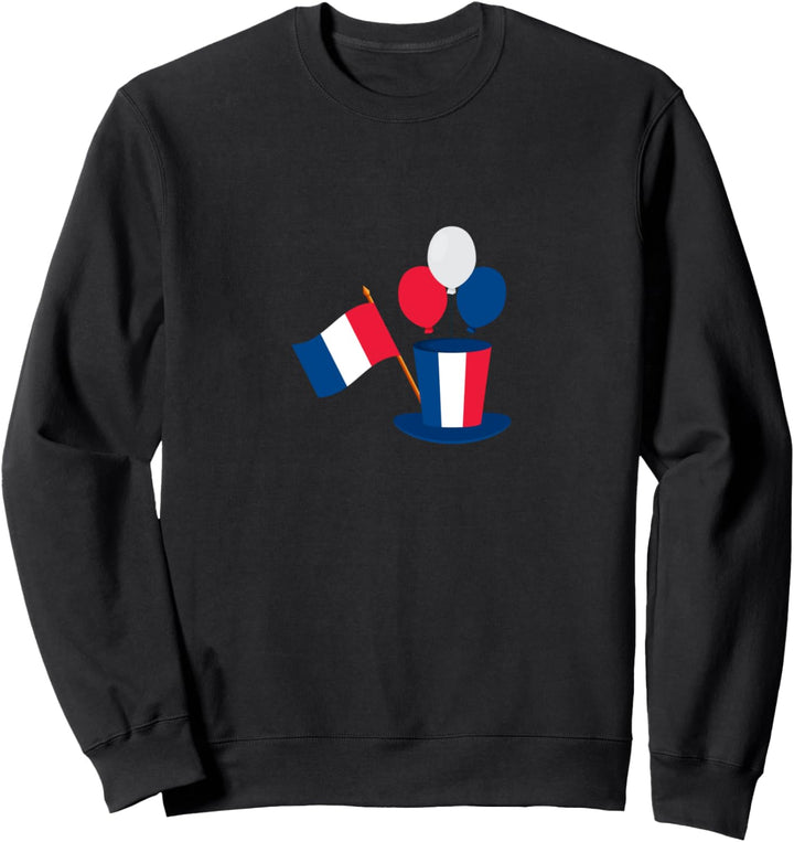 Französische Flagge Sweatshirt