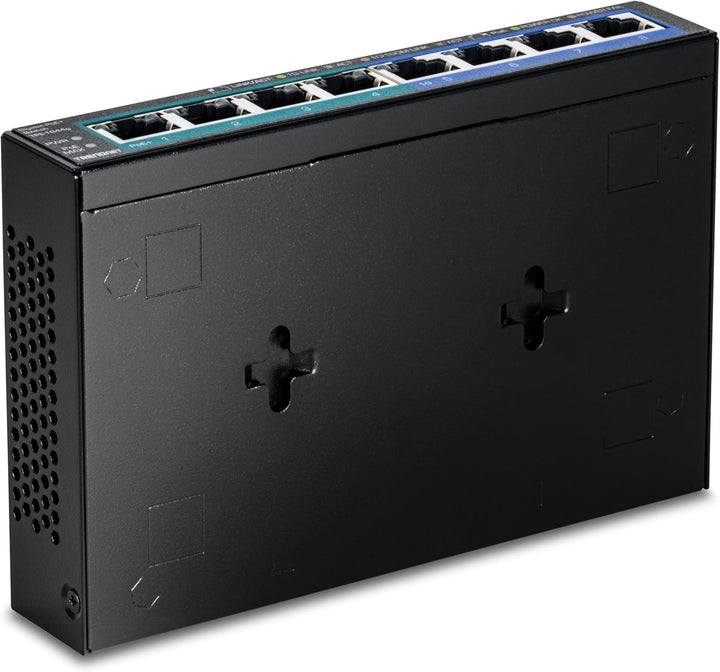 TRENDnet TPE-TG44G 8-Port Gigabit GREENnet PoE + Switch, 4 x Gigabit PoE / PoE + Bis zu 30 Watt / Po
