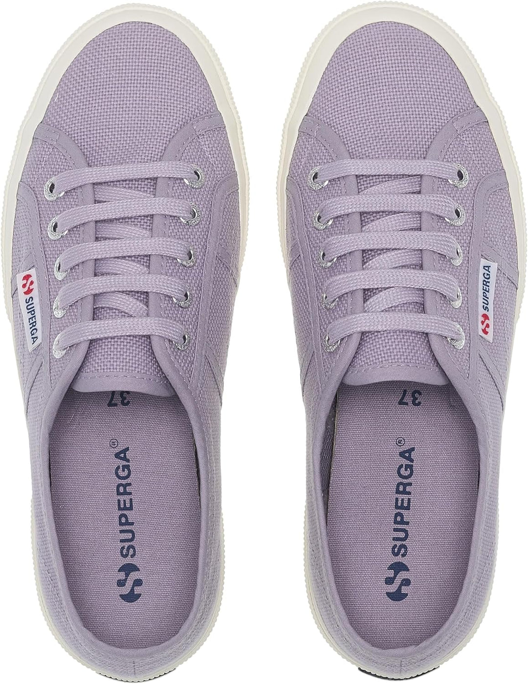 Superga 2750-Cotu Classic, Unisex-Erwachsene Low-Top Sneaker 36 EU Violet Lavender Avorio, 36 EU Vio