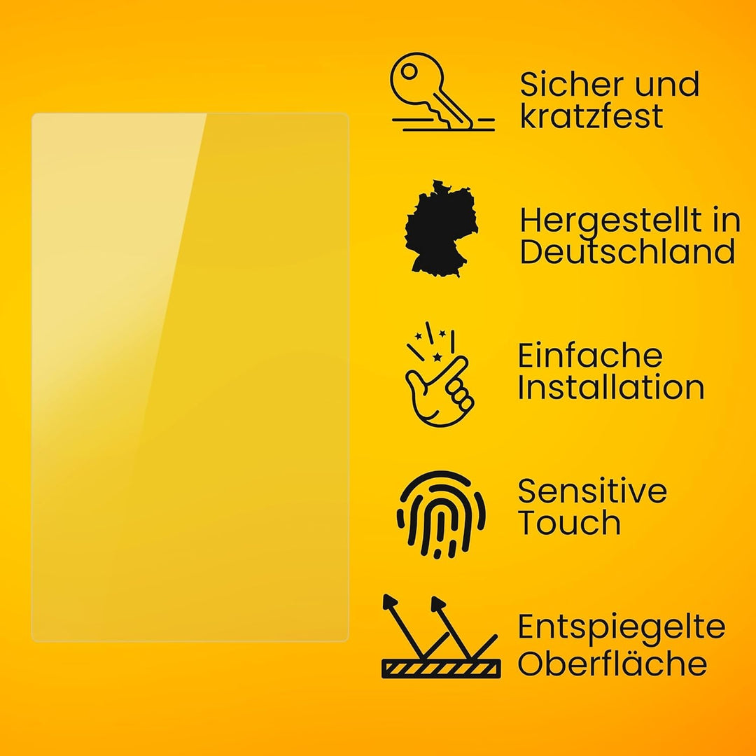 atFoliX Panzerfolie kompatibel mit Huion Kamvas Pro 19 Schutzfolie, entspiegelnde und stossdämpfende