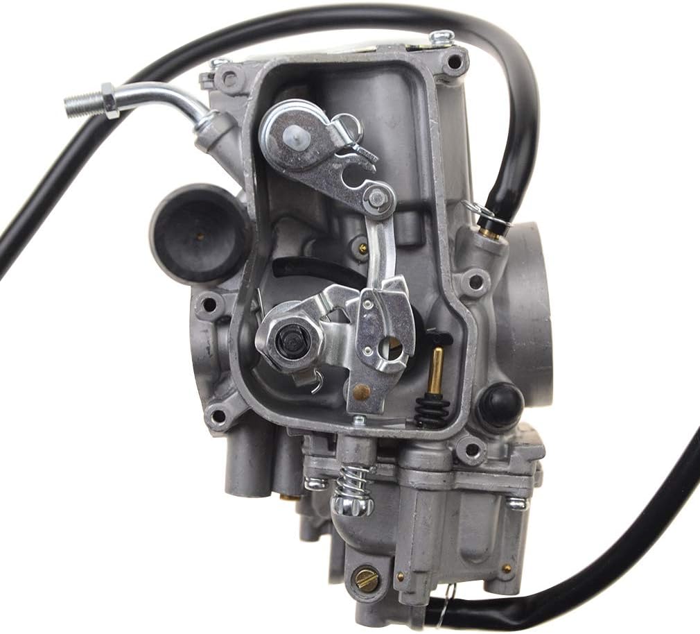 WOOSTAR PV36 Vergaser 36mm mit Handdrossel Ersatz für 1987-2004 Warrior 350 YFM350 BW350 1987-1998 B
