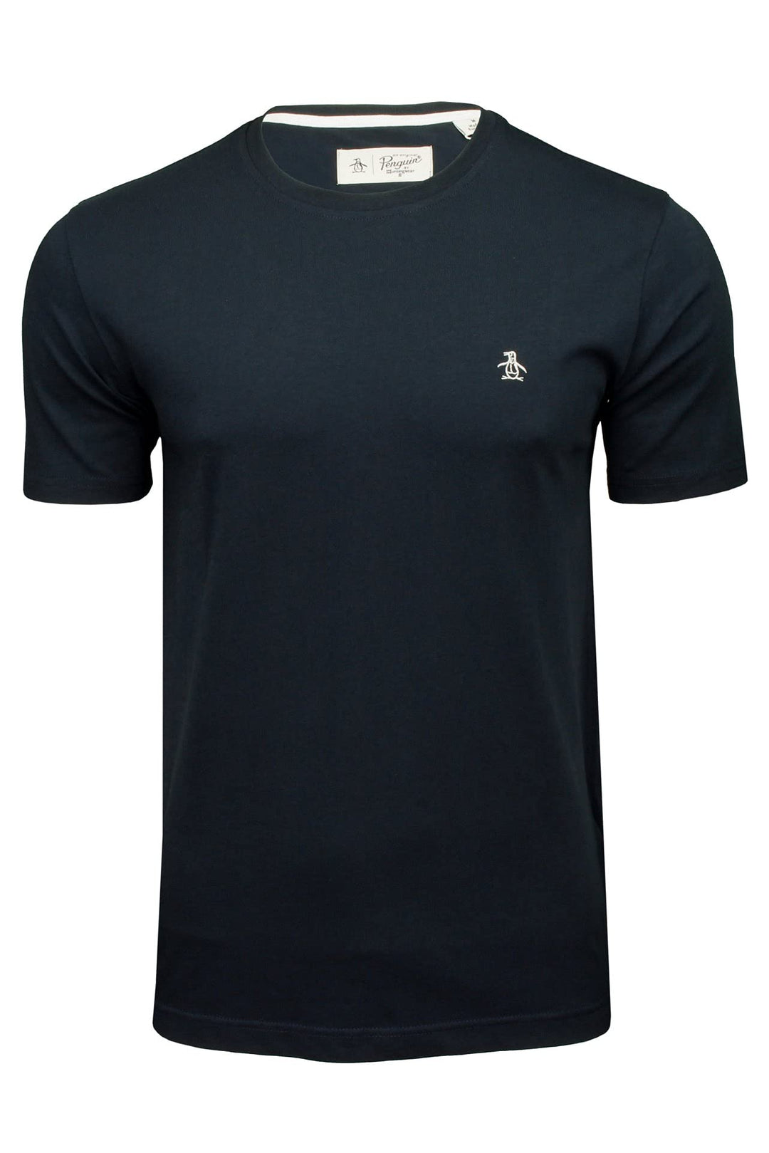 Original Penguin Herren Small Embroidered Logo T-Shirt T-Shirt S Dunkler Saphir, 413, S Dunkler Saph