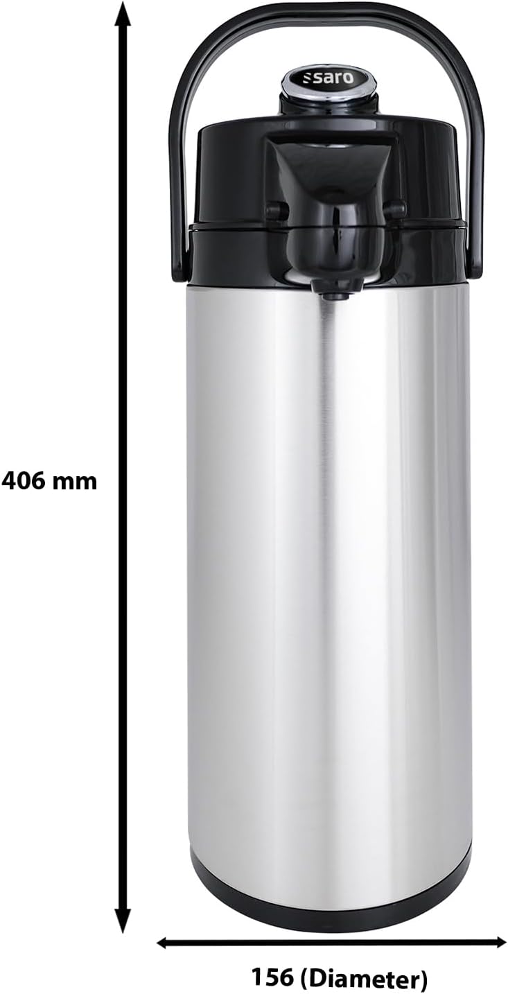 Saro 317-2075 Isolierpumpkanne, 2,2 L Single, Single