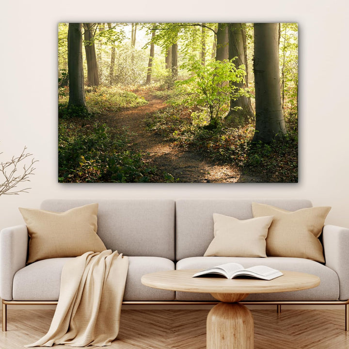 MuchoWow© Bilder Gross 120x80 cm XXL Wohnzimmer Deko Modern Wandbild Foto auf Leinwand Bild Schlafzi