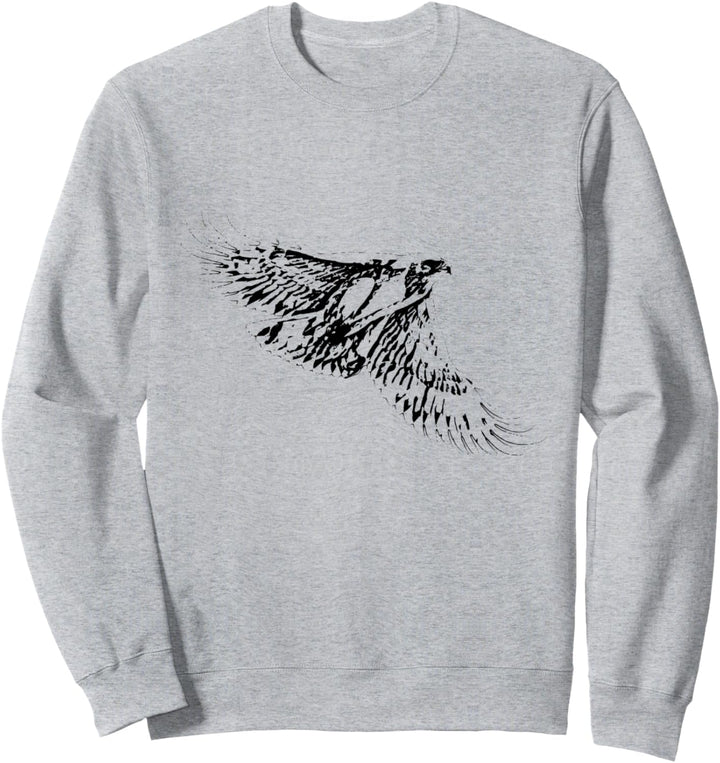 Falke Motiv Raubvogel Vögel Tiere Schnabel Krallen Falken Sweatshirt