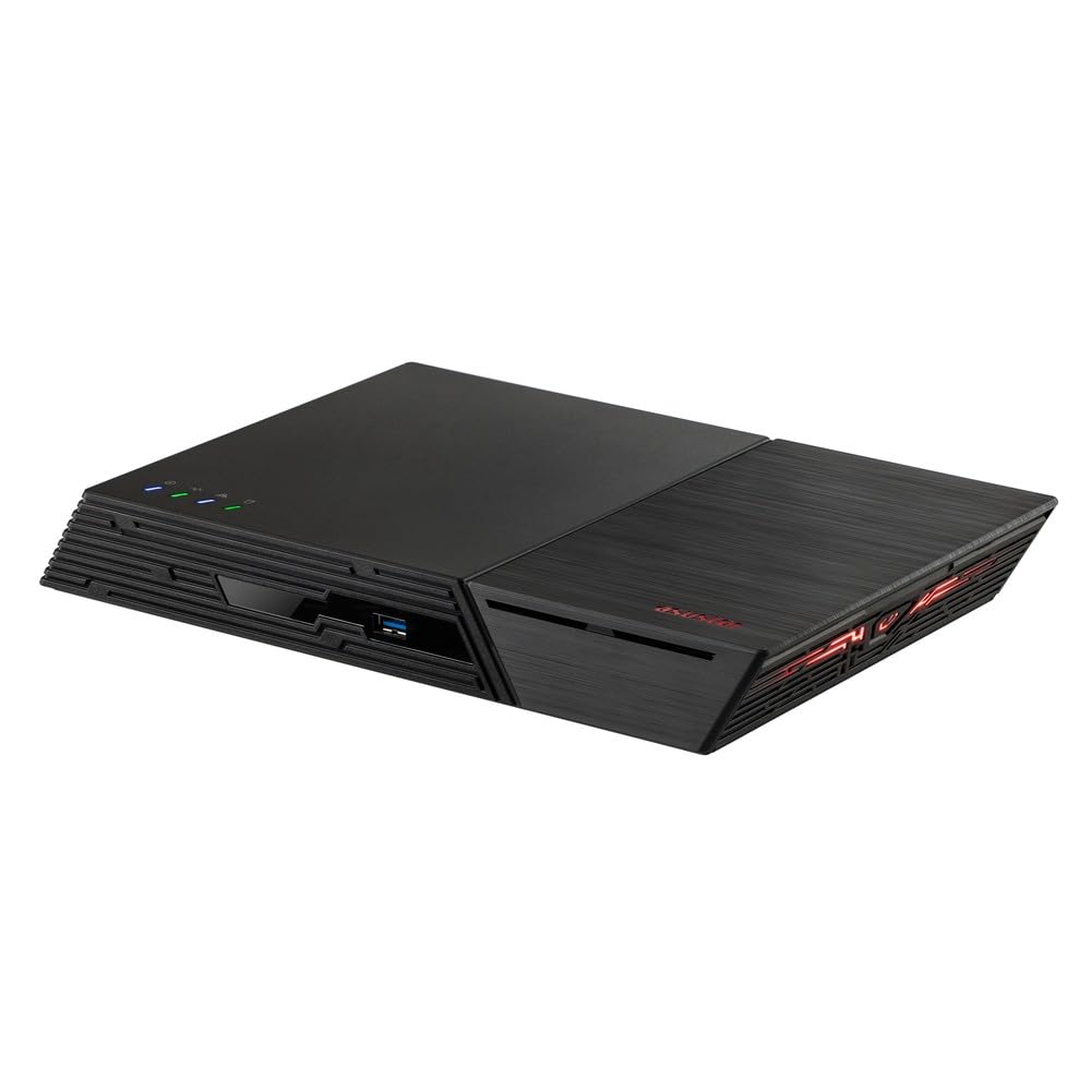 Asustor FLASHSTOR 6 Gen2 FS6806X, 6 Bay M.2 SSD NAS Netzwerkspeicher, AMD Ryzen Quad Core 2.3GHz, 8G