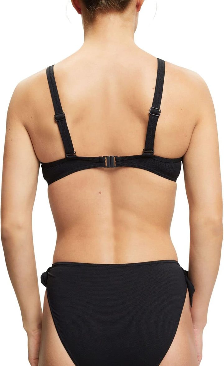 ESPRIT Damen Hamptons Beach Ay RCS Uw.Bra Bikini, Schwarz