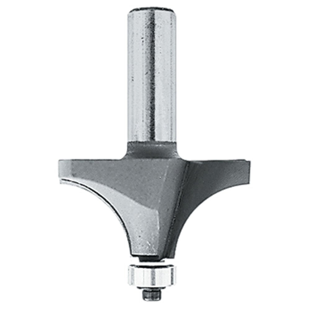Makita 733293-a 3/4-Zoll-Ecke runden, 2 Schneiden Flöten, 1/2 Schaft Hartmetall Spitze Router Bit